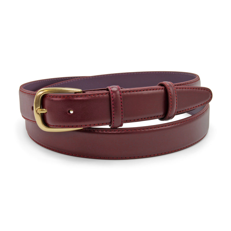 Classic Narrow Wine Tone Nappa Belt – Elliot Rhodes Ltd