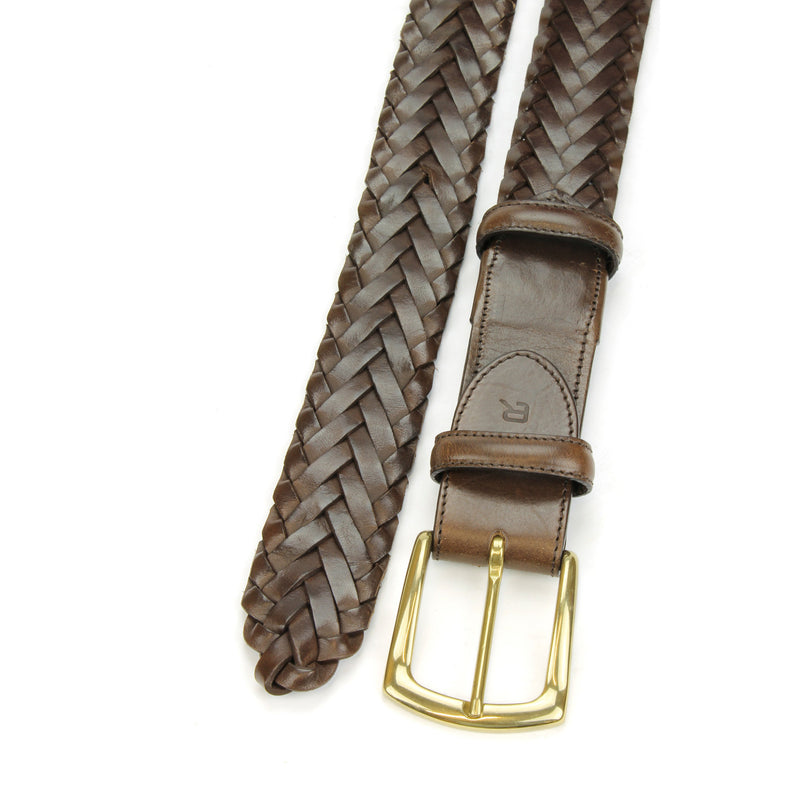 Classic Dark Brown Handweave Belt Elliot Rhodes Ltd Classic Dark Brown Handweave Belt Elliot Rhodes Ltd