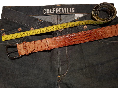 Choosing The Right Size Of Belt Based On Your Trouser Size -  A Guide And Explanation