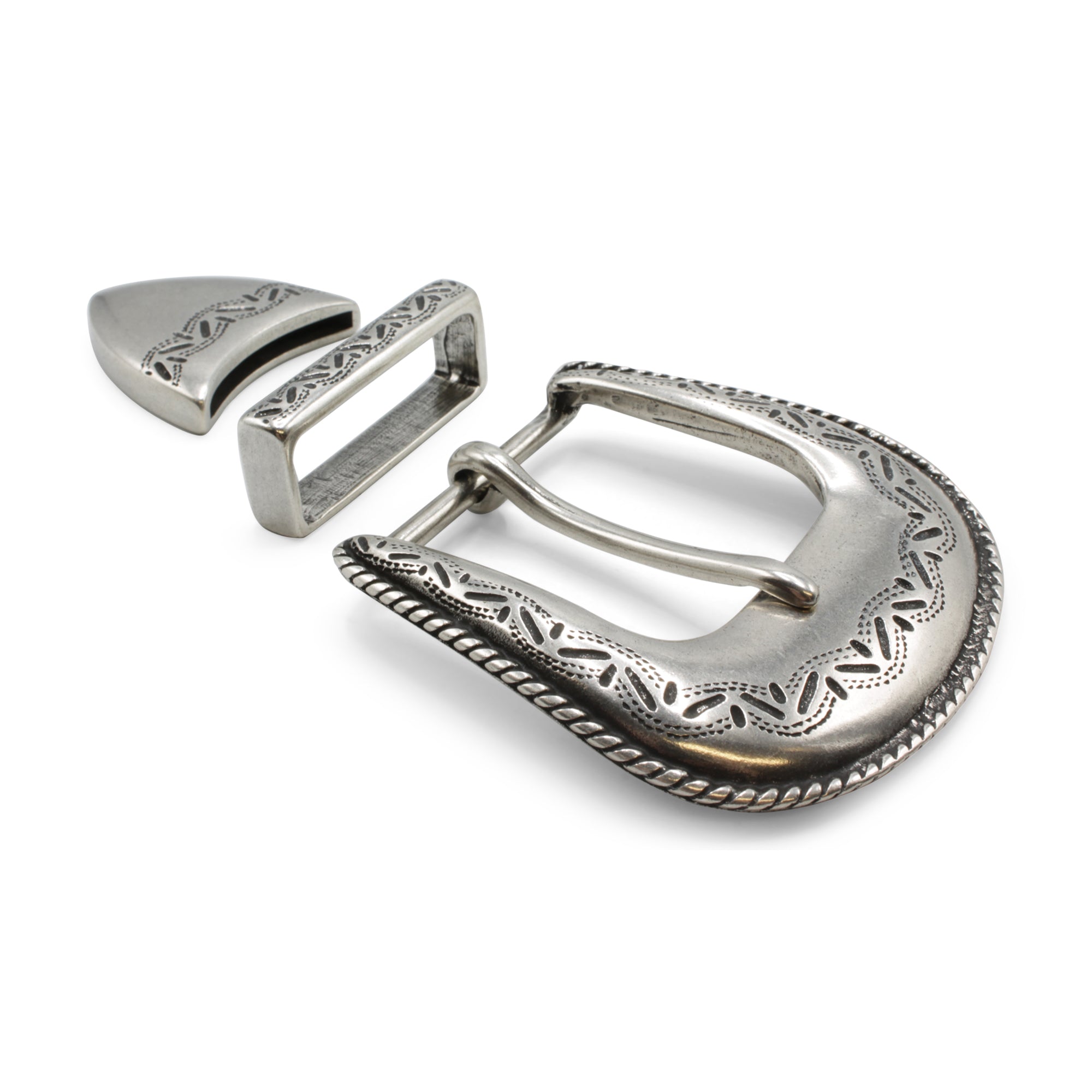 Sterling silver belt buckles belt tips