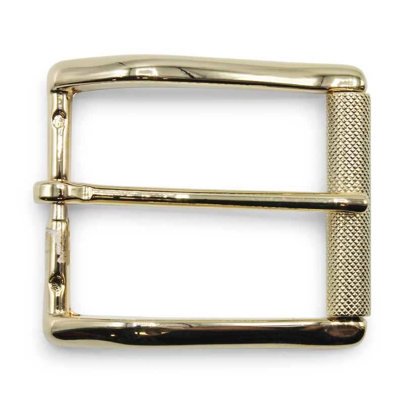 Solid Brass belt buckle 40 mm - Matte Black