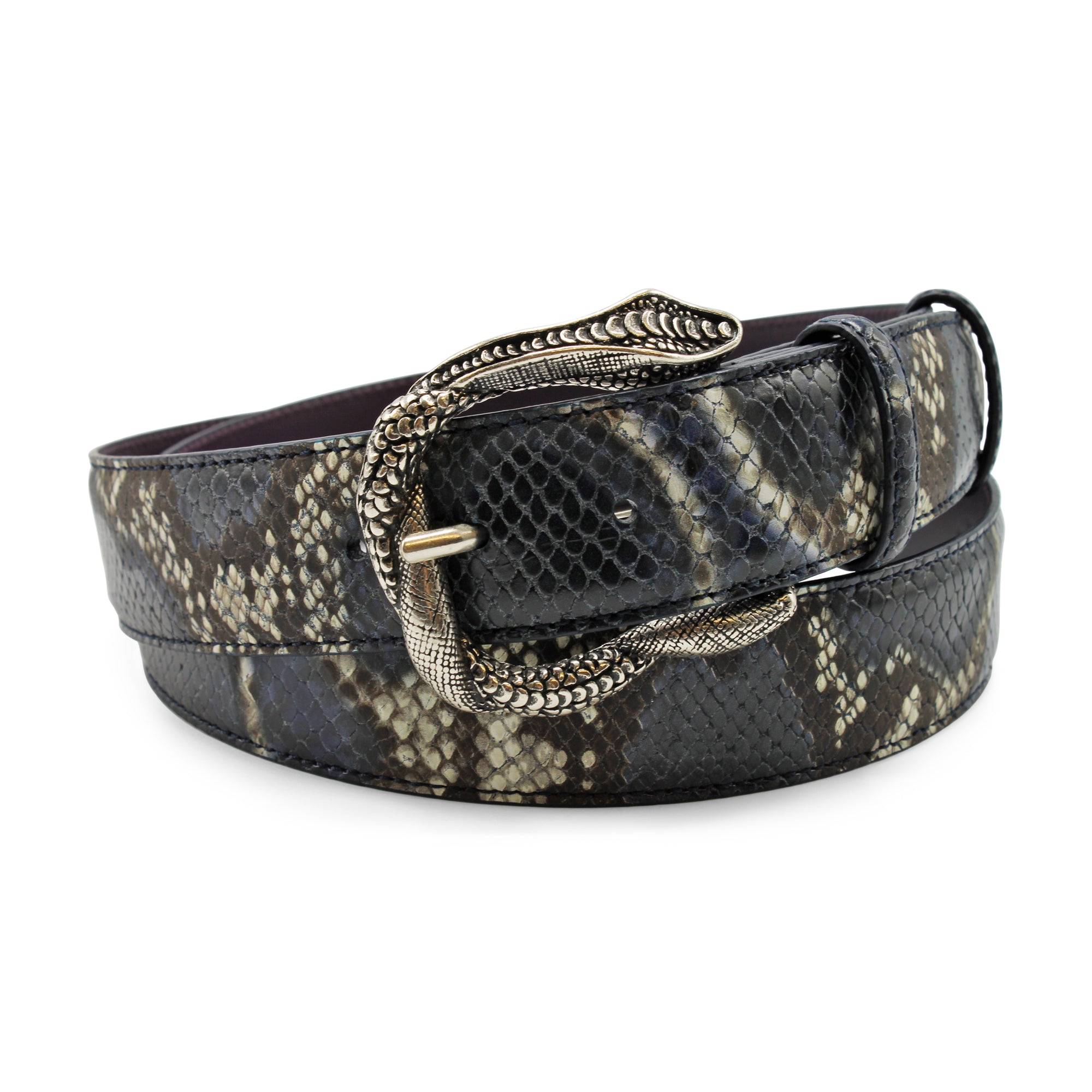 Vipers Blets Moonlight Viper Effect Snake Prong Belt – Elliot Rhodes Ltd