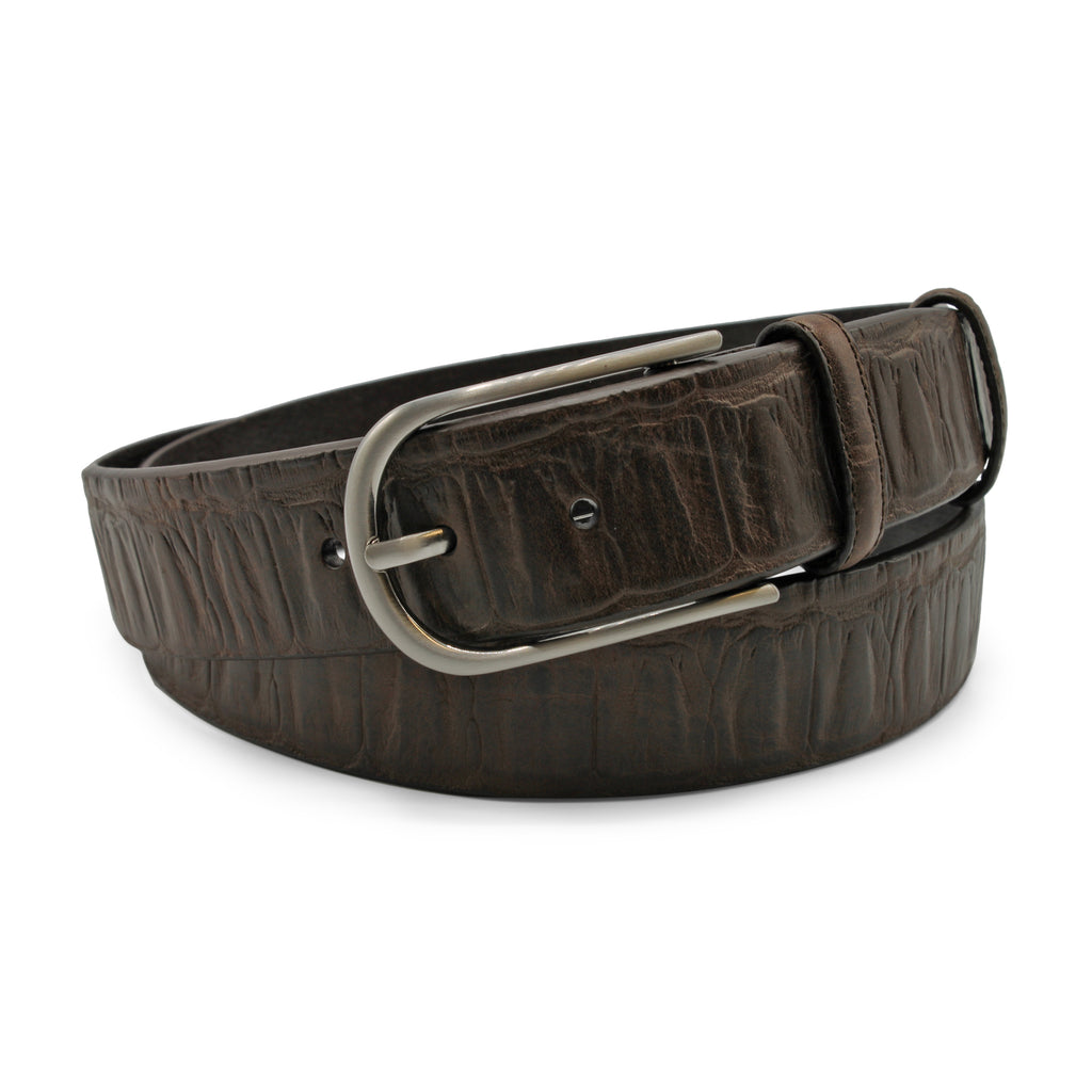 Dark Brown Porosus Crocodile Back Belt – Elliot Rhodes Ltd